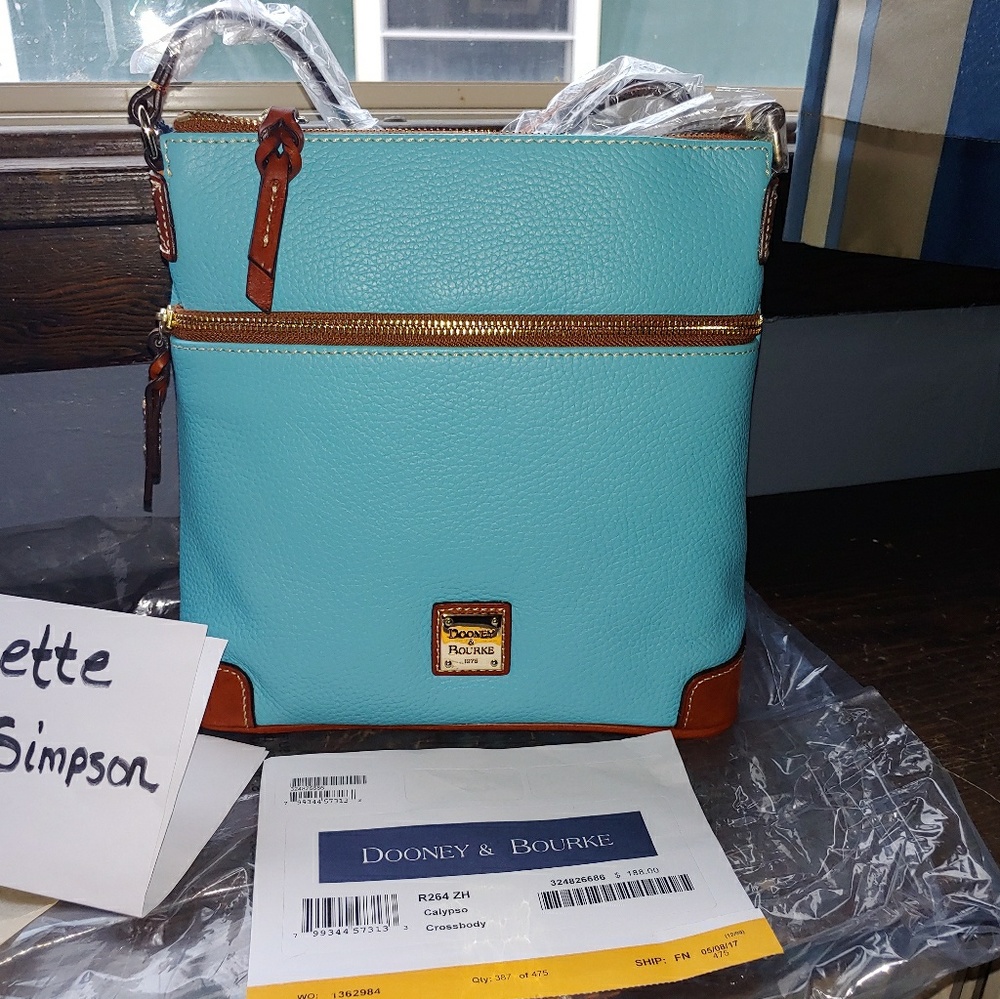 NWT Pebble Grain Crossbody in Calypso
